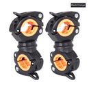 Deemount Bicycle Light Bracket Bike Lamp Holder LED Torch Headlight Pump Stand Quick Release Mount 360 Degree Rotatable HLD-211