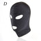 New Arrival 1/2/3 Hole Men Women Adult Spandex Balaclava Open Mouth Face Eye Head Mask Costume Slave Game Role Play