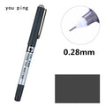 Luxury quality Student School Office Stationery  Fine Nib Gel Pen Big Ink Capacity  Ballpoint pen New