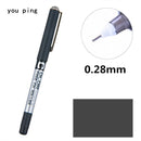 Luxury quality Student School Office Stationery  Fine Nib Gel Pen Big Ink Capacity  Ballpoint pen New