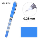Luxury quality Student School Office Stationery  Fine Nib Gel Pen Big Ink Capacity  Ballpoint pen New