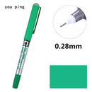 Luxury quality Student School Office Stationery  Fine Nib Gel Pen Big Ink Capacity  Ballpoint pen New