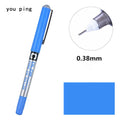 Luxury quality Student School Office Stationery  Fine Nib Gel Pen Big Ink Capacity  Ballpoint pen New