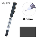 Luxury quality Student School Office Stationery  Fine Nib Gel Pen Big Ink Capacity  Ballpoint pen New
