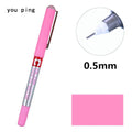 Luxury quality Student School Office Stationery  Fine Nib Gel Pen Big Ink Capacity  Ballpoint pen New
