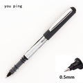 Luxury quality Student School Office Stationery  Fine Nib Gel Pen Big Ink Capacity  Ballpoint pen New