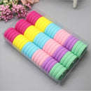 Diameter 3cm 66pcs/Pack Headwear Scrunchy Haar Hair Accessories Rubber Rope Elastic Hair Bands For Girls Kids Children