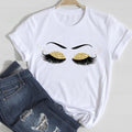 T-shirts Women Lip Leopard Love Fashion 90s Trend 2021 Spring Summer Clothes Graphic Tshirt Top Lady Print Female Tee T-Shirt