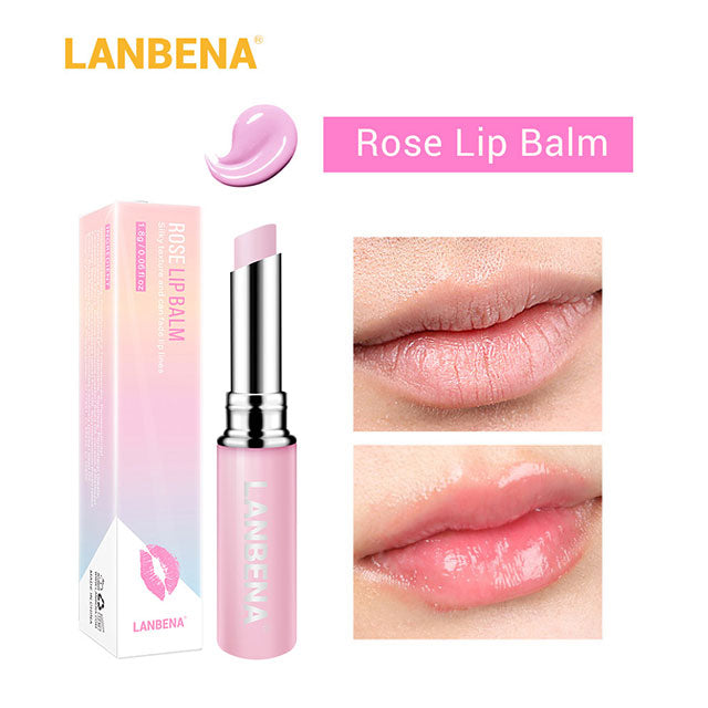 Hyaluronic Acid Long Lasting Nourishing Lip Balm Moisturizing Reduce Fine Lines Relieve Dryness Repair Damaged Lip Care LANBENA
