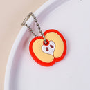 Cute Cartoon Keychain Silicone Cat Dog Protective Key Case Cover for Key Control Dust Cap Holder Gift Women Key Chain