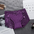 Women's Panties 3XL Plus Size Underwear Sexy Lace Transparent Hollow Female Briefs Hip Lift Underpants For Lady Lingerie NK102