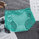Women's Panties 3XL Plus Size Underwear Sexy Lace Transparent Hollow Female Briefs Hip Lift Underpants For Lady Lingerie NK102