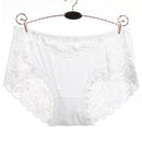 Women's Panties 3XL Plus Size Underwear Sexy Lace Transparent Hollow Female Briefs Hip Lift Underpants For Lady Lingerie NK102