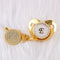 26 Name Initial Letter Baby Pacifier and Pacifier Clips BPA Free Silicone Infant Nipple Gold Bling Newborn Dummy Soother