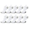 10 Pairs Mens Ankle Socks Athletic Cushioned Cotton Sports Socks Breathable Low Cut Tab With Arch Support Mesh Casual Short Sock