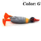 1Pcs Propeller flipper duck Fishing Lure Ducking Fishing Frog Lure 9.5cm 11.2g Artificial Bait Duckling 3D Eyes Day Baits Bass