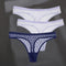 3PCS/Set Women's Panties Sexy G-String Perspective Woman Thong Low-waist Underpants Hollow Out T-back Female Underwear Lingerie