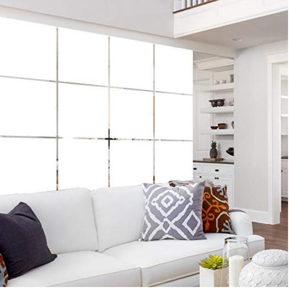 12pcs Room Safety Pvc Panel Screen Bird Flower Living,dining,study,sitting-room,hotel And Bar Decoration 15.7"x15.7"x0.032"