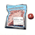 Rompin 100pcs Red Carp Fishing Hollow Bait Grass Carp Baits Fishing Baits Lure Formula Insect Particle Boilie Pellets Hook Up