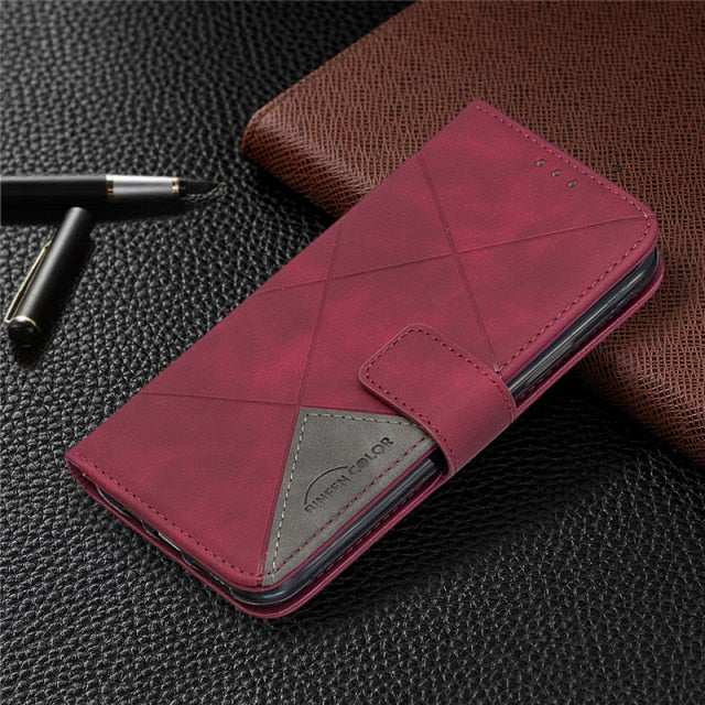 Wallet Flip Case For Samsung Galaxy A12 Cover Case on For Samsung A 12 A125 SM-A125F Magnetic Leather Stand Phone Protective Bag