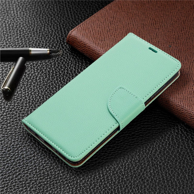 Wallet Flip Case For Samsung Galaxy A12 Cover Case on For Samsung A 12 A125 SM-A125F Magnetic Leather Stand Phone Protective Bag