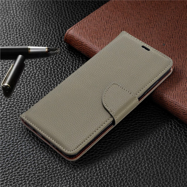Wallet Flip Case For Samsung Galaxy A12 Cover Case on For Samsung A 12 A125 SM-A125F Magnetic Leather Stand Phone Protective Bag