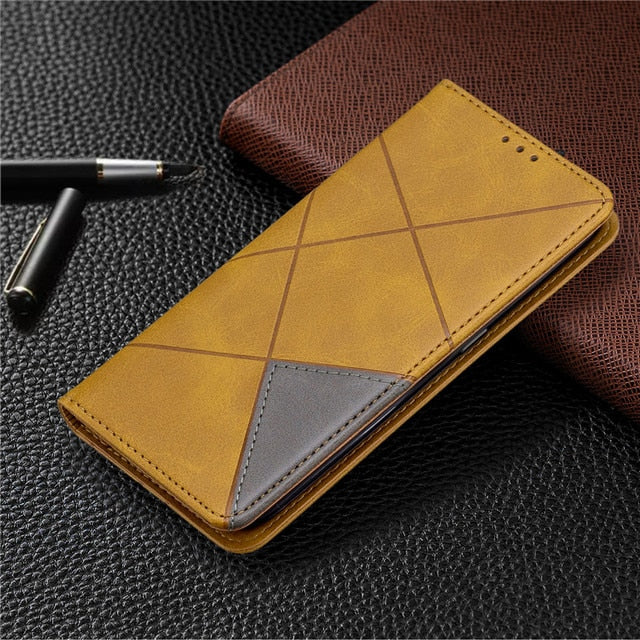 Wallet Flip Case For Samsung Galaxy A12 Cover Case on For Samsung A 12 A125 SM-A125F Magnetic Leather Stand Phone Protective Bag