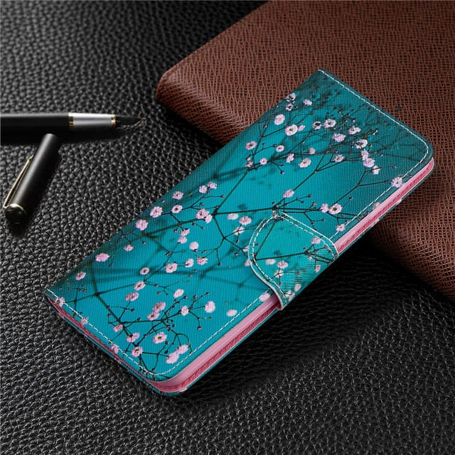 Wallet Flip Case For Samsung Galaxy A12 Cover Case on For Samsung A 12 A125 SM-A125F Magnetic Leather Stand Phone Protective Bag