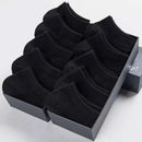10 Pairs Women Socks Breathable Sports socks Solid Color Boat socks Comfortable Cotton Ankle Socks White Black ~