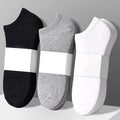 10 Pairs Women Socks Breathable Sports socks Solid Color Boat socks Comfortable Cotton Ankle Socks White Black ~