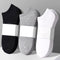 10 Pairs Women Socks Breathable Sports socks Solid Color Boat socks Comfortable Cotton Ankle Socks White Black ~