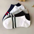 10 Pairs Women Socks Breathable Sports socks Solid Color Boat socks Comfortable Cotton Ankle Socks White Black ~