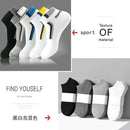 10 Pairs Women Socks Breathable Sports socks Solid Color Boat socks Comfortable Cotton Ankle Socks White Black ~