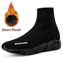 MWY Breathable Ankle Boot Women Socks Shoes Female Sneakers Casual Elasticity Wedge Platform Shoes zapatillas Mujer Soft Sole