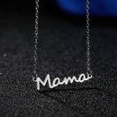 Mother's Day Mama Letter Pendant Necklace For Women 3 Colors Mom Nameplate Clavicle Chain Choker Personality Jewelry Gift