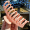 2021 Korean Solid Big Hair Claws Elegant Frosted Acrylic Hair Clips Hairpins Barrette Headwear for Women Girls Hair Accessories