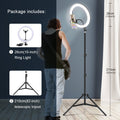 Selfie Ring Light Photography Led Rim Of Lamp With Mobile Holder Support Tripod Stand Ringlight For Live Video Streaming