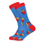 colorful For men socks Harajuku colorful Happy Funny Skull egg avocado Zebra everyday cotton socks for wedding Christmas gif
