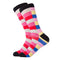 colorful For men socks Harajuku colorful Happy Funny Skull egg avocado Zebra everyday cotton socks for wedding Christmas gif