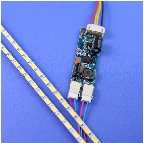 NEW 490mm LED Backlight Strip Light Kit DC 10-30V 22 Inch CCFL LCD Screen To LED Monitor Module