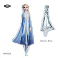 elsa Disney Frozen princess helium balloons 32inch number Baby shower girl foil globos birthday party decorations kids toys