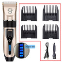 Electric Pet Clipper Dog Hair Clipper For Dogs Reachageable Trimmer Haircut Cat Hair Cutting Remover Machine  Grooming Kit