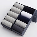 5/10 Pairs/Lot  Men's Cotton Socks Plus Size Black Business Men Socks Breathable Spring Summer Autumn for Male Eur Size(39-48)