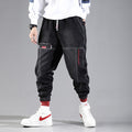 2021 New Streetwear Hip Hop Cargo Pants Men's jeans Cargo Pants Elastic Harun pants Joggers Pants In Autumn and Spring Men Cloth