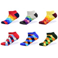Socks Men's Invisible Short Summer Socks Quality Business Casual spring Color Combed cotton Boat Socks