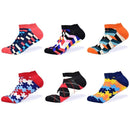Socks Men's Invisible Short Summer Socks Quality Business Casual spring Color Combed cotton Boat Socks