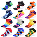 Socks Men's Invisible Short Summer Socks Quality Business Casual spring Color Combed cotton Boat Socks