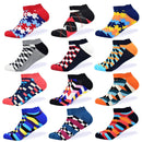 Socks Men's Invisible Short Summer Socks Quality Business Casual spring Color Combed cotton Boat Socks