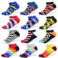 Socks Men's Invisible Short Summer Socks Quality Business Casual spring Color Combed cotton Boat Socks