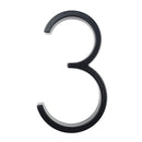 125mm Floating House Number Letters Big Modern Door Alphabet Home Outdoor 5 in.Black Numbers Address Plaque Dash Slash Sign